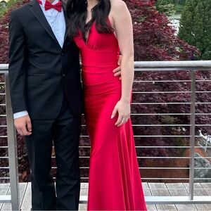 Elegant Red Formal Gown